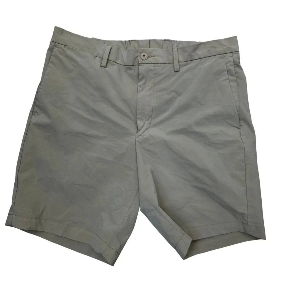 Polo Ralph Lauren Mens Straight Fit Performance Shorts Tan Khaki Size 32